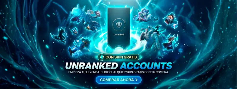 Cuentas unrankeds league of legends lol